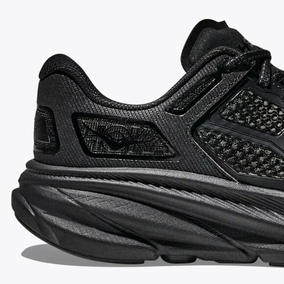 Hoka One One Clifton One9 Black 1155370-BBNB - US Mens 9.5 - Picture 5 of 6